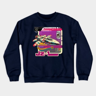 JZ-1 Imperial Cutter (Retro Space travel) I Crewneck Sweatshirt